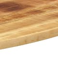 Miniatyrbilde 7 av 8: vidaXL Bordplate 120x50x2,5 cm oval heltre mango