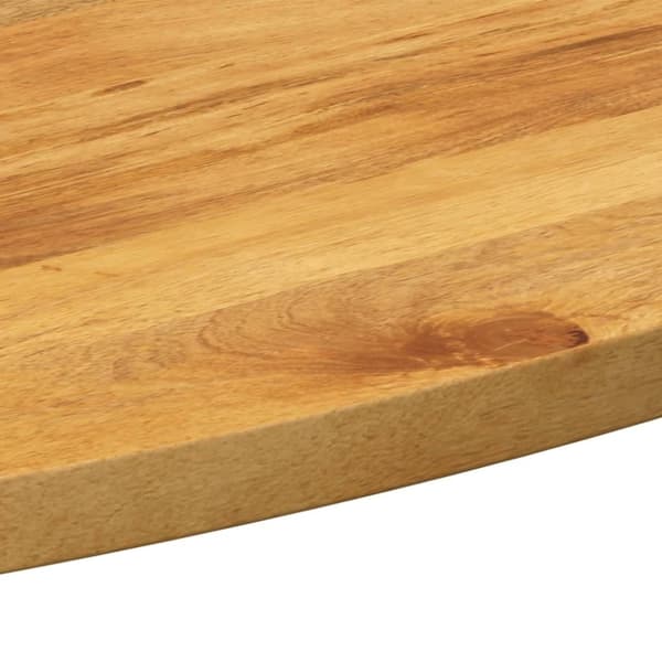 vidaXL Bordplate 140x50x3,8 cm oval heltre mango