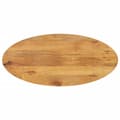 Miniatyrbilde 1 av 8: vidaXL Bordplate 140x50x3,8 cm oval heltre mango