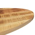 Miniatyrbillede 6 af 8: vidaXL bordplade 110x50x2,5 cm oval massivt mangotræ