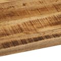 Miniatyrbilde 7 av 9: vidaXL Bordplate 110x80x3,8 cm naturlig kant grovt heltre mangotre