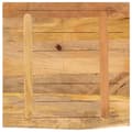 Miniatyrbilde 5 av 9: vidaXL Bordplate 80x80x2,5 cm naturlig kant grovt heltre mangotre