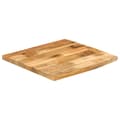 Miniatyrbilde 2 av 9: vidaXL Bordplate 80x80x2,5 cm naturlig kant grovt heltre mangotre