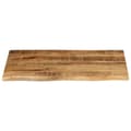 Pikkukuva 3 / 9: vidaXL Pöytälevy 90x60x2,5 cm elävä reuna karkea täysi mangopuu