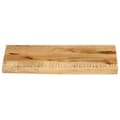 Miniatyrbilde 3 av 9: vidaXL Bordplate 60x20x2,5 cm naturlig kant grovt heltre mangotre