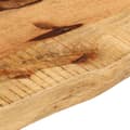 Miniatyrbilde 7 av 9: vidaXL Bordplate 60x20x2,5 cm naturlig kant grovt heltre mangotre