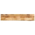 Miniatyrbilde 1 av 9: vidaXL Bordplate 140x20x2,5 cm naturlig kant grovt heltre mangotre
