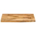 Pikkukuva 3 / 9: vidaXL Pöytälevy 40x40x2,5 cm elävä reuna karkea täysi mangopuu