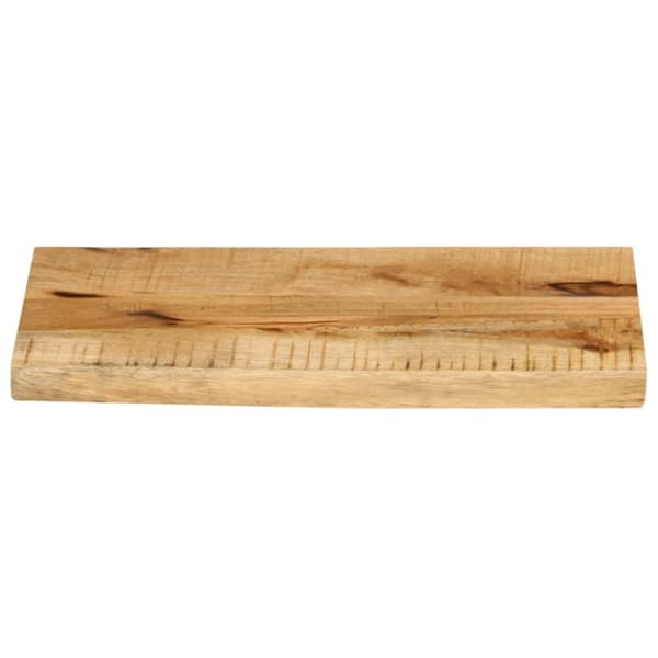 vidaXL Bordplate 60x40x3,8 cm naturlig kant grovt heltre mangotre