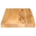 Miniatyrbilde 4 av 9: vidaXL Bordplate med naturlig kant 40x20x2,5 cm heltre mango