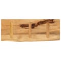 Miniatyrbilde 5 av 9: vidaXL Bordplate 90x20x3,8 cm naturlig kant grovt heltre mangotre