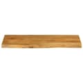 Miniatyrbilde 3 av 9: vidaXL Bordplate 90x40x2,5 cm naturlig kant heltre mango