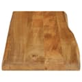 Miniatyrbilde 4 av 9: vidaXL Bordplate 80x40x3,8 cm naturlig kant heltre mango