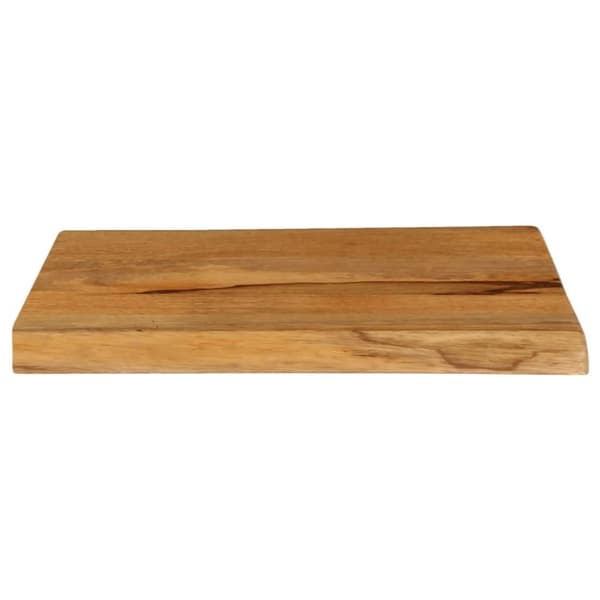 vidaXL Bordplate 60x40x2,5 cm naturlig kant heltre mango