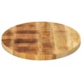 Miniatyrbillede 4 af 8: vidaXL bordplade 90x40x2,5 cm oval massivt mangotræ