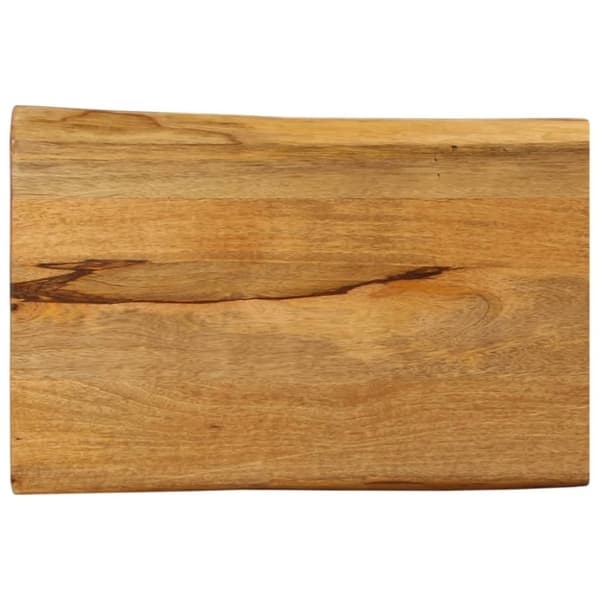 vidaXL Bordplate 50x40x3,8 cm naturlig kant heltre mango