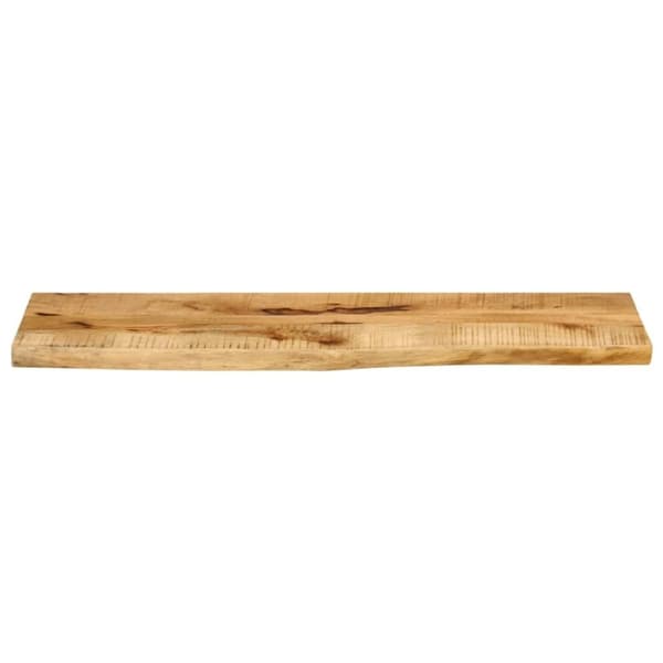 vidaXL Pöytälevy 120x20x2,5 cm elävä reuna täysi mangopuu