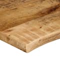 Pikkukuva 6 / 9: vidaXL Pöytälevy 100x60x2,5 cm elävä reuna karkea täysi mangopuu