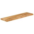 Miniatyrbilde 2 av 9: vidaXL Bordplate med naturlig kant 100x20x2,5 cm heltre mango