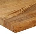 Miniatyrbillede 6 af 9: vidaXL bordplade 100x20x2,5 cm naturlig kant massivt mangotræ