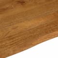 Miniatyrbilde 7 av 9: vidaXL Bordplate 100x80x2,5 cm naturlig kant heltre mango