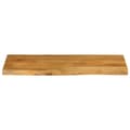 Miniatyrbilde 3 av 9: vidaXL Bordplate 90x40x3,8 cm naturlig kant heltre mango