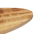 Miniatyrbillede 7 af 8: vidaXL bordplade 100x40x2,5 cm oval massivt mangotræ