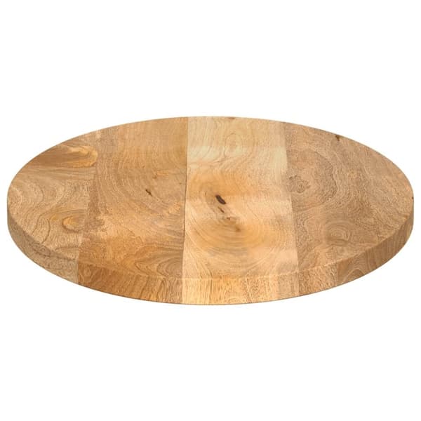 vidaXL Bordsskiva 80x40x3,8 cm oval massivt mangoträ