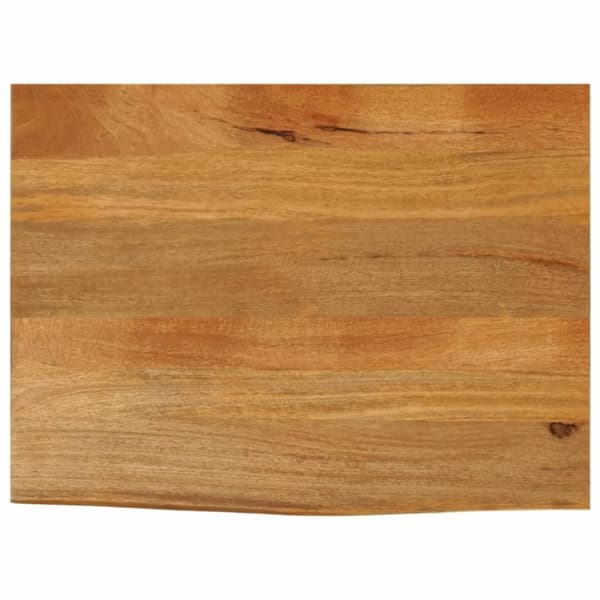 vidaXL Pöytälevy elävä reuna 80x60x2,5 cm täysi mangopuu