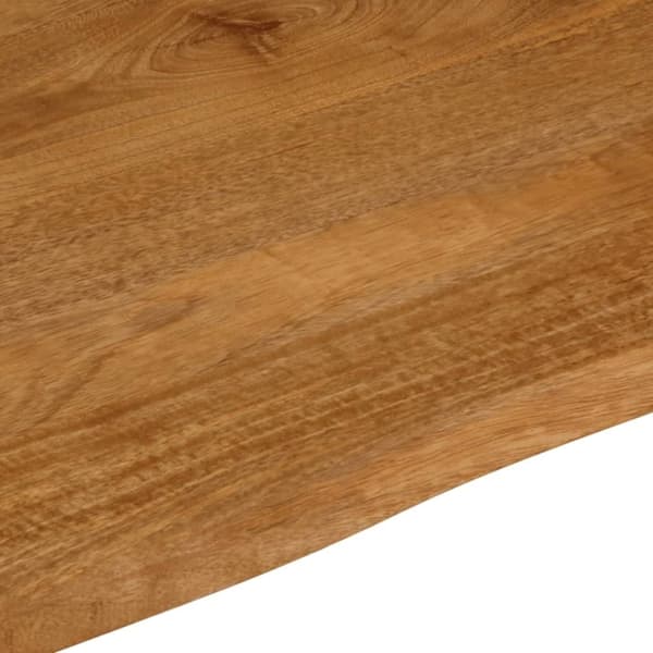 vidaXL Pöytälevy elävä reuna 110x80x3,8 cm täysi mangopuu