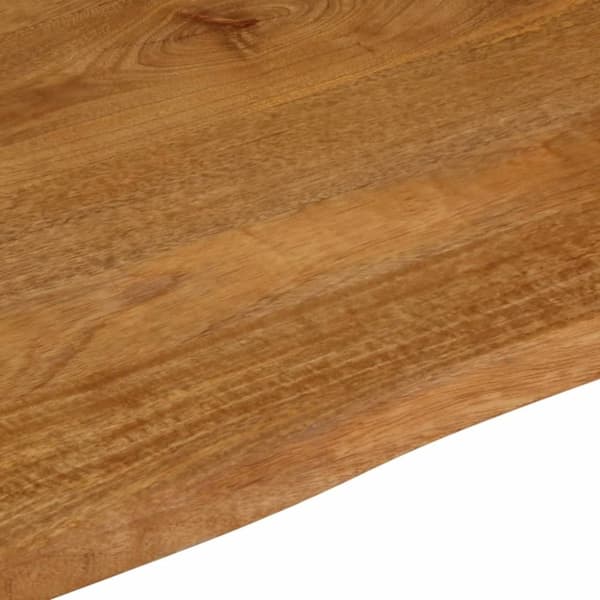 vidaXL Bordplate naturlig kant 180x30x2,5 cm heltre mango