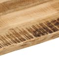Miniatyrbillede 7 af 9: vidaXL bordplade 110x40x3,8 cm naturlig kant massivt ru mangotræ