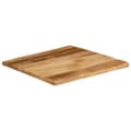 Pikkukuva 2 / 9: vidaXL Pöytälevy elävä reuna 80x80x3,8 cm täysi karkea mangopuu