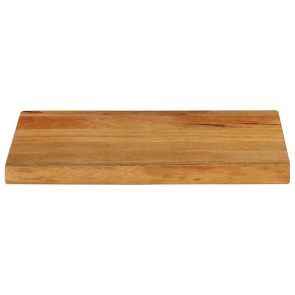 vidaXL Pöytälevy elävä reuna 50x40x2,5 cm täysi mangopuu