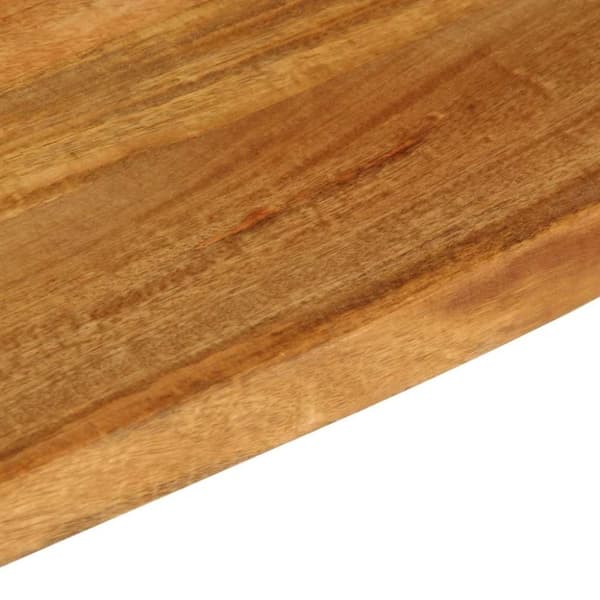 vidaXL Pöytälevy elävä reuna 50x40x2,5 cm täysi mangopuu