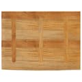 Pikkukuva 5 / 9: vidaXL Pöytälevy elävä reuna 90x60x2,5 cm täysi mangopuu