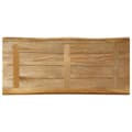 Pikkukuva 5 / 9: vidaXL Pöytälevy elävä reuna 90x40x2,5 cm täysi karkea mangopuu
