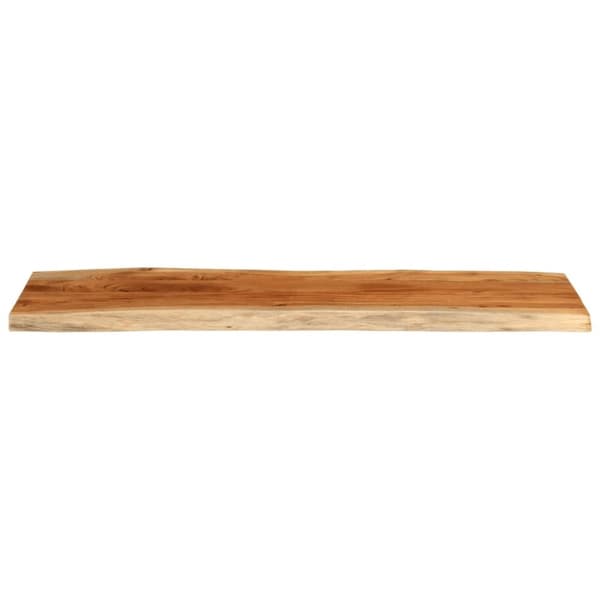 vidaXL bordplade 120x40x3,8 cm rektangulær massivt akacietræ