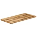 Pikkukuva 2 / 9: vidaXL Pöytälevy elävä reuna 110x60x2,5 cm täysi karkea mangopuu
