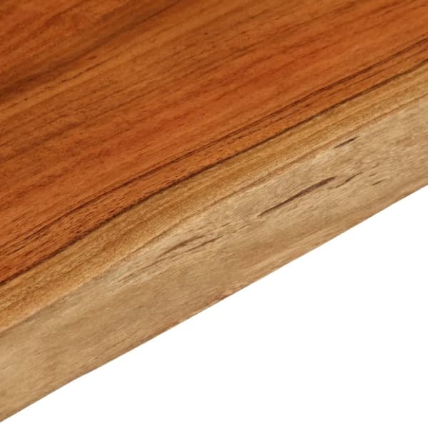 vidaXL Pöytälevy 80x40x3,8 cm suorakaide täysi akasiapuu elävä reuna