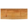 Miniatyrbilde 5 av 9: vidaXL Bordplate med naturlig kant 70x20x2,5 cm heltre mango
