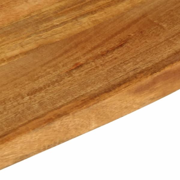 vidaXL Bordplate med naturlig kant 70x20x2,5 cm heltre mango