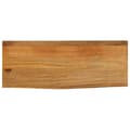 Miniatyrbilde 1 av 9: vidaXL Bordplate med naturlig kant 70x20x2,5 cm heltre mango