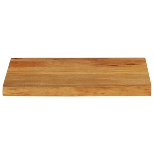 vidaXL bordplade 40x30x3,8 cm naturlig kant massivt mangotræ