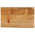 Miniatyrbillede 5 af 9: vidaXL bordplade 40x30x3,8 cm naturlig kant massivt mangotræ
