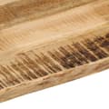 Miniatyrbilde 7 av 9: vidaXL Bordplate naturlig kant 50x40x2,5 cm grovt heltre mangotre