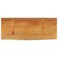 Miniatyrbilde 5 av 9: vidaXL Bordplate med naturlig kant 70x30x2,5 cm heltre mango