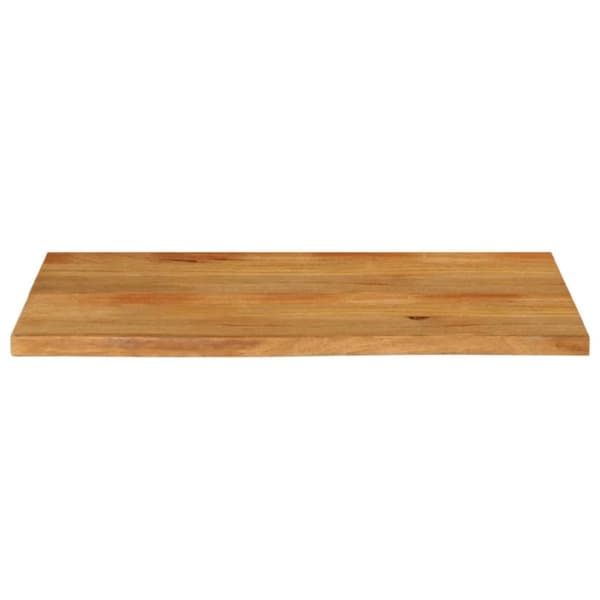 vidaXL bordplade 100x60x2,5 cm naturlig kant massivt mangotræ