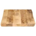 Miniatyrbilde 4 av 9: vidaXL Bordplate naturlig kant 60x40x3,8 cm grovt heltre mangotre