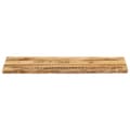 Miniatyrbillede 3 af 9: vidaXL bordplade 110x40x2,5 cm naturlig kant massivt ru mangotræ